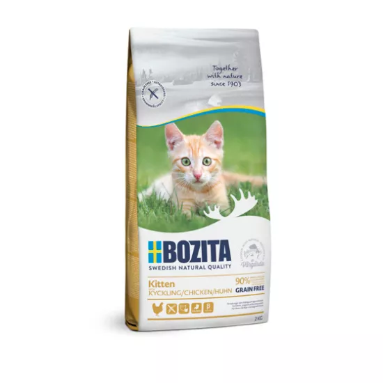BOZITA Kitten Grain free Kurczak 400g